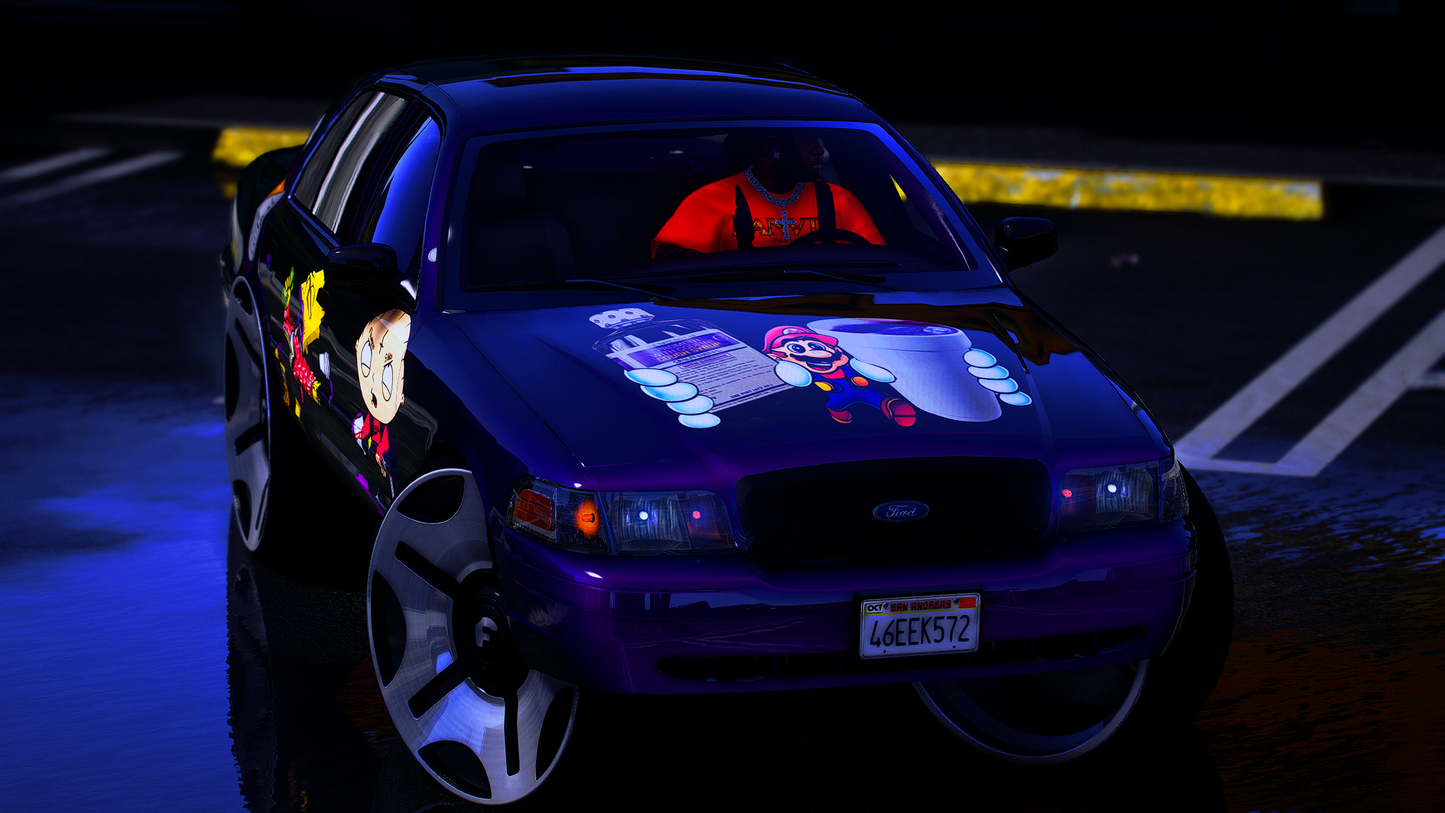 2011 Crown Vic on Forgi STORY MODE AND FIVEM READY