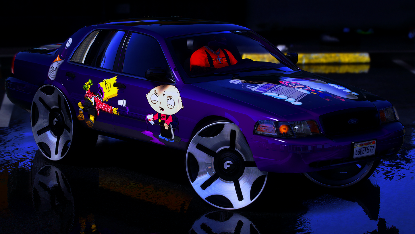 2011 Crown Vic on Forgi STORY MODE AND FIVEM READY